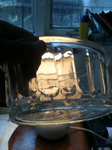 Glass jelly mould Glass jelly mould
