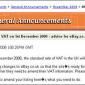 Not eBay's VAT Announcement